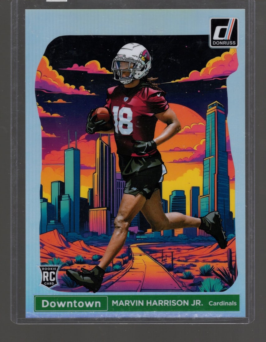 Marvin Harrison Jr. Oversized Downtown RC 2024 Panini Donruss #12 (1 of 2)