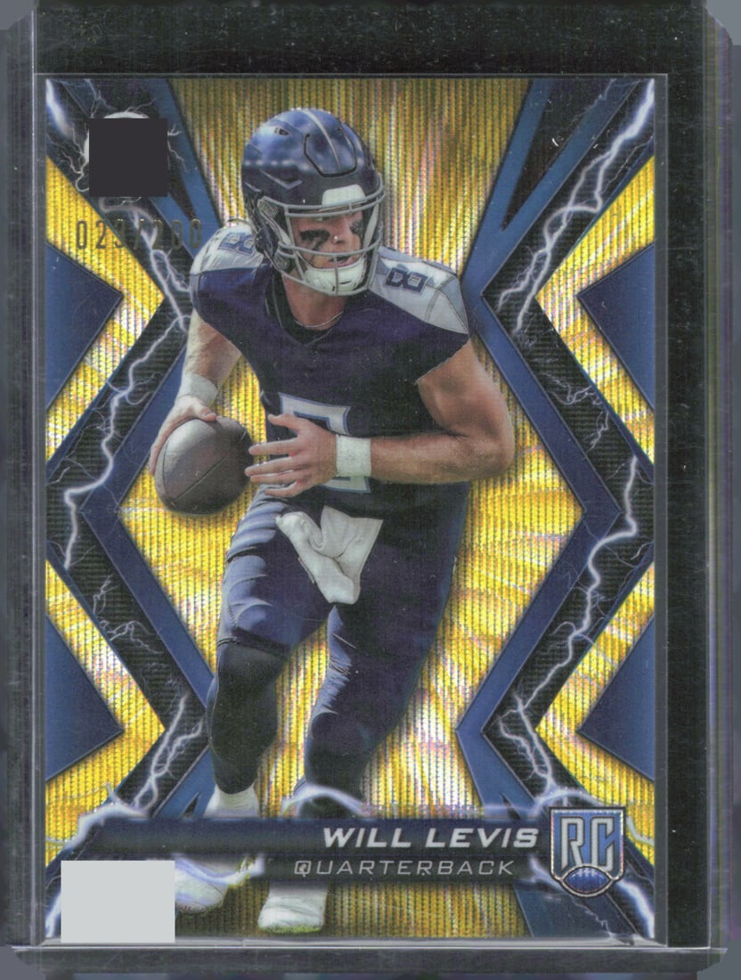 Will Levis Resurgence Yellow Surge RC /200 2023 Topps Composite #100: Will Levis Resurgence Yellow Surge RC /200 2023 Topps Composite #100