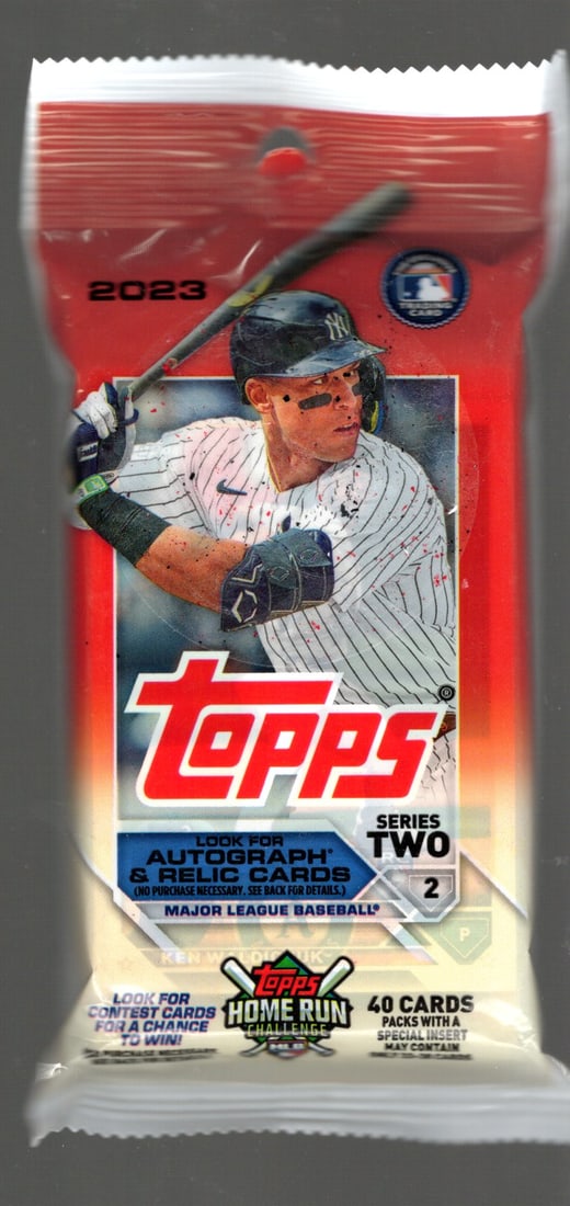 2023 Topps Series 2 Baseball Hanger Value Fat Pack (1 of 1)