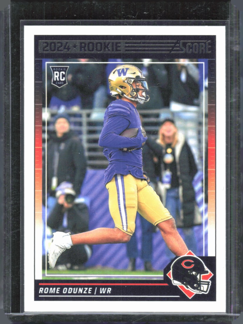 Rome Odunze Rookie Card Retro Rookie Card 2024 Score #309 (1 of 2)
