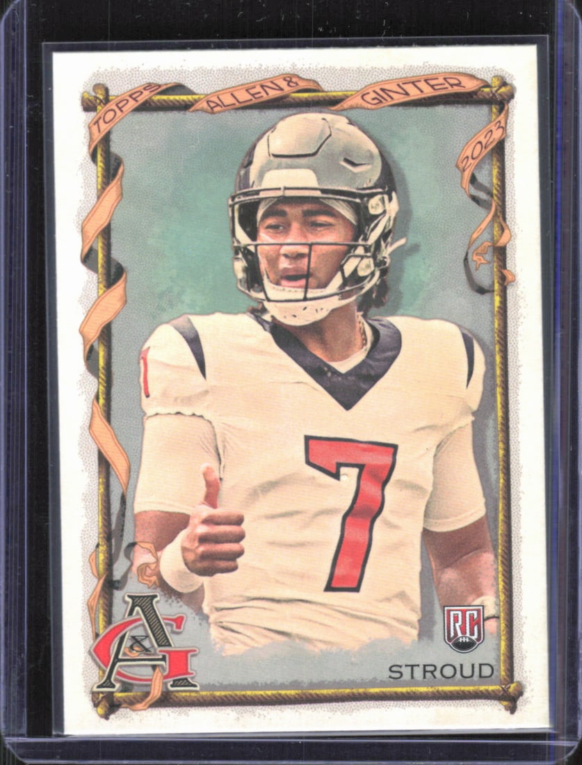C.J. Stroud Rookie Card Topps Allen & Ginter 2023-24 Topps Composite #402 (1 of 2)