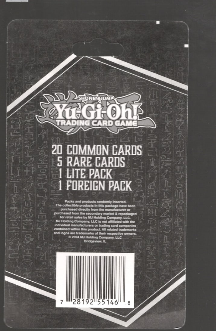 Yu-Gi-Oh! Trading Card Game - 20 Common Cards, 5 Rare Cards, 1 Lite Pack, 1 Foreign Pack (1 of 2)