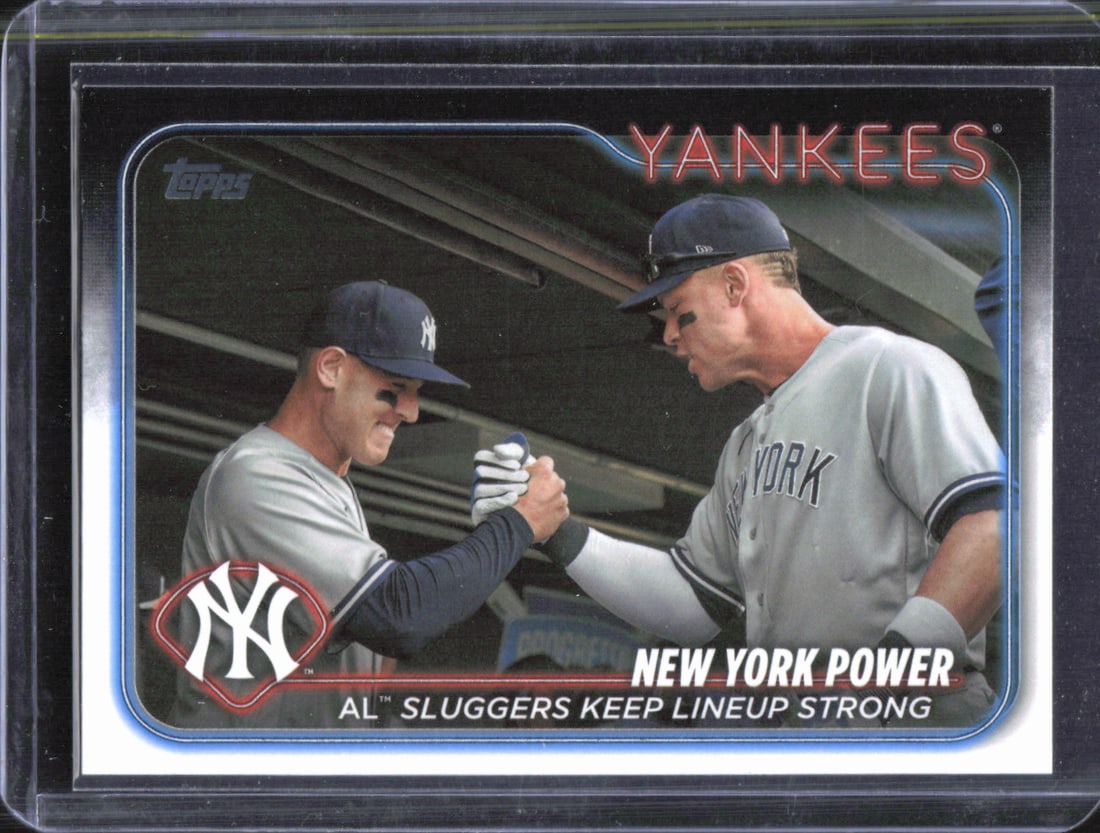 Aaron Judge/Giancarlo Stanton 2024 Topps Series 1 N.Y. Power #315 (1 of 2)
