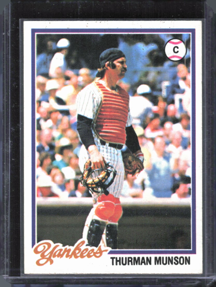 Thurman Munson 1978 topps #60 (1 of 2)