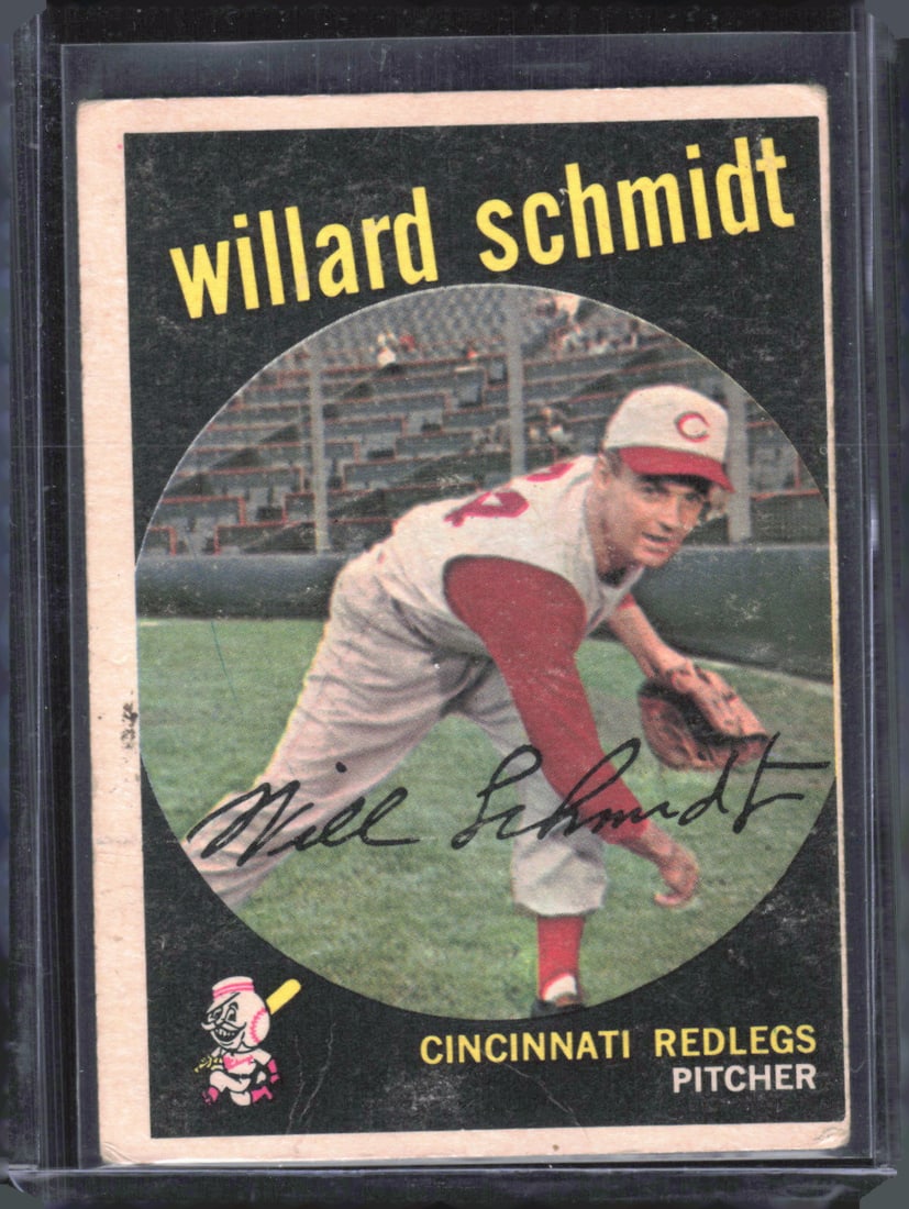 Willard Schmidt 1959 topps #171: Willard Schmidt 1959 topps #171