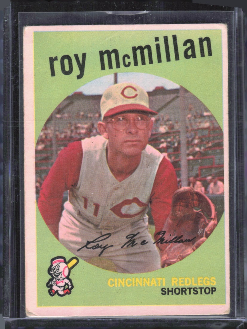 Roy McMillan 1959 Topps #405: Roy McMillan 1959 Topps #405