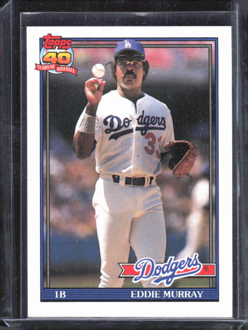 Eddie Murray 1991 Topps 40 Years of Baseball #590: Eddie Murray 1991 Topps 40 Years of Baseball #590
