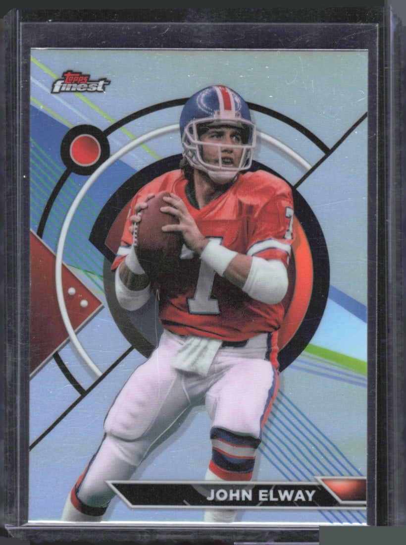 John Elway Refractor Topps Finest 2023-24 Topps Composite #179 (1 of 2)