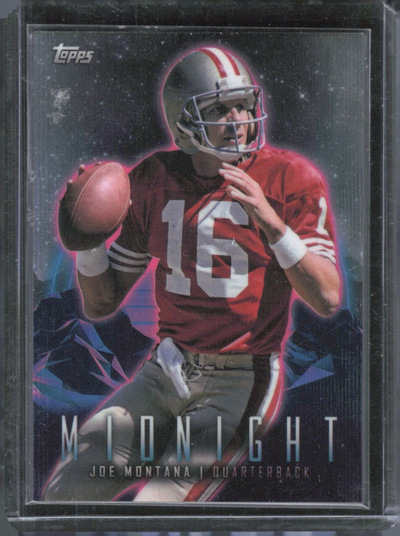 Joe Montana Midnight Refractor 2023-24 Topps Composite #345 (1 of 2)