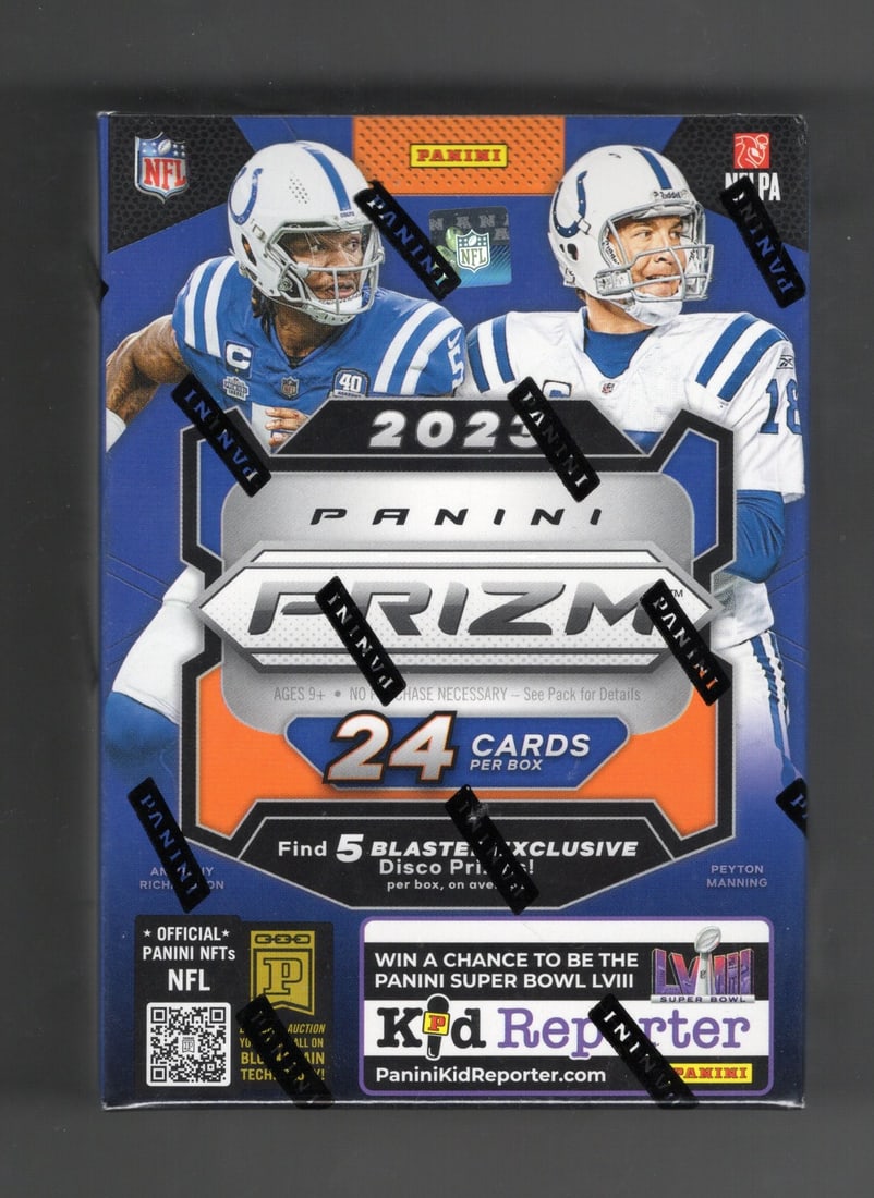 2023-24 Panini Prizm Football Blaster Box - C.J. Stroud Rookie Card, Patrick Mahomes, 5 Disco Prizms (1 of 1)