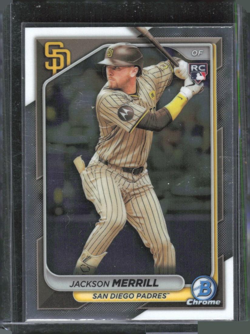 Jackson Merrill RC 2024 Bowman Chrome #27: Jackson Merrill RC 2024 Bowman Chrome #27