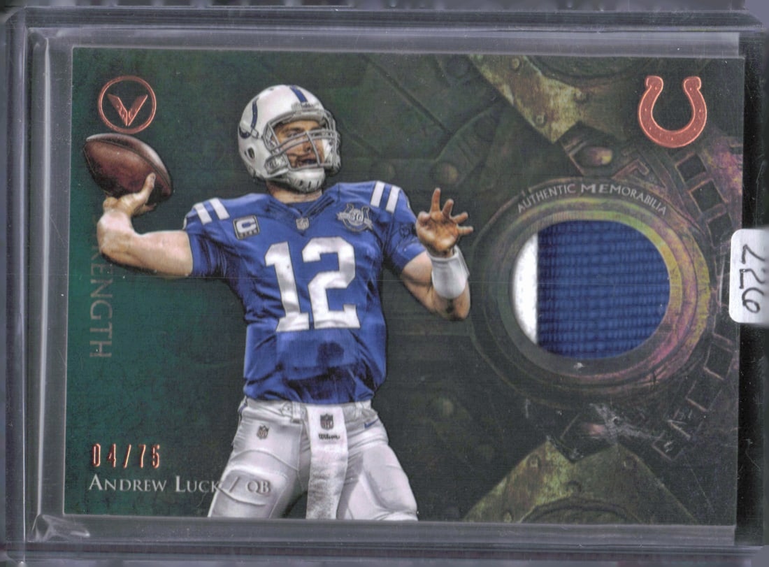 Andrew Luck #04/75 2014 Topps Patch Card #VP-AL (1 of 2)