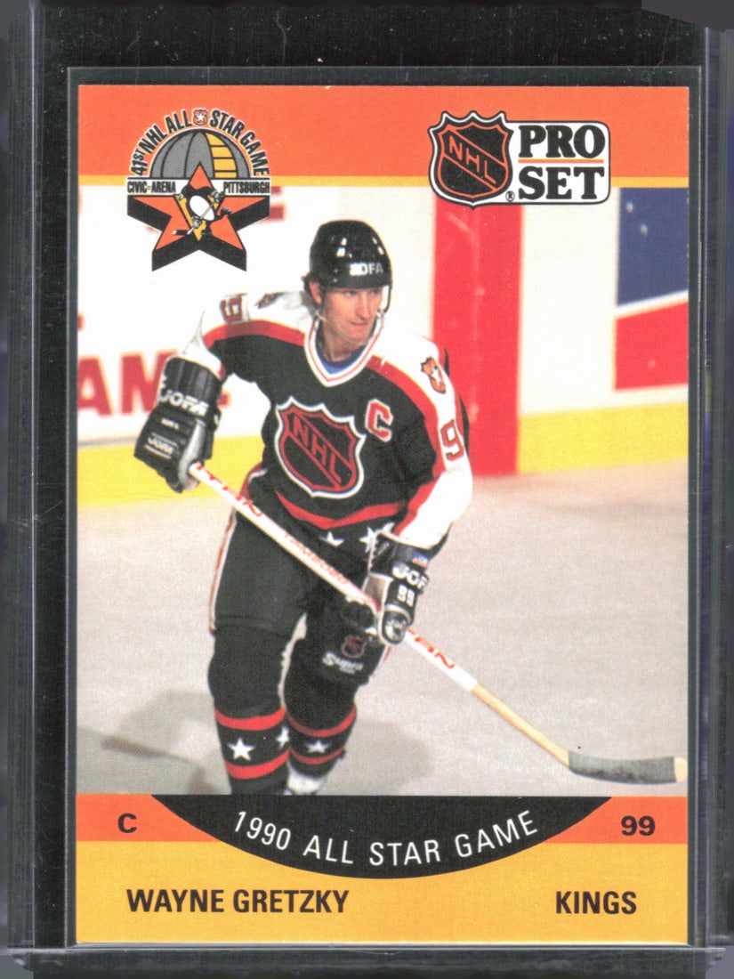 Wayne Gretzky Campbell Conference All-Star Game 1991 Pro-Set #340 (1 of 2)