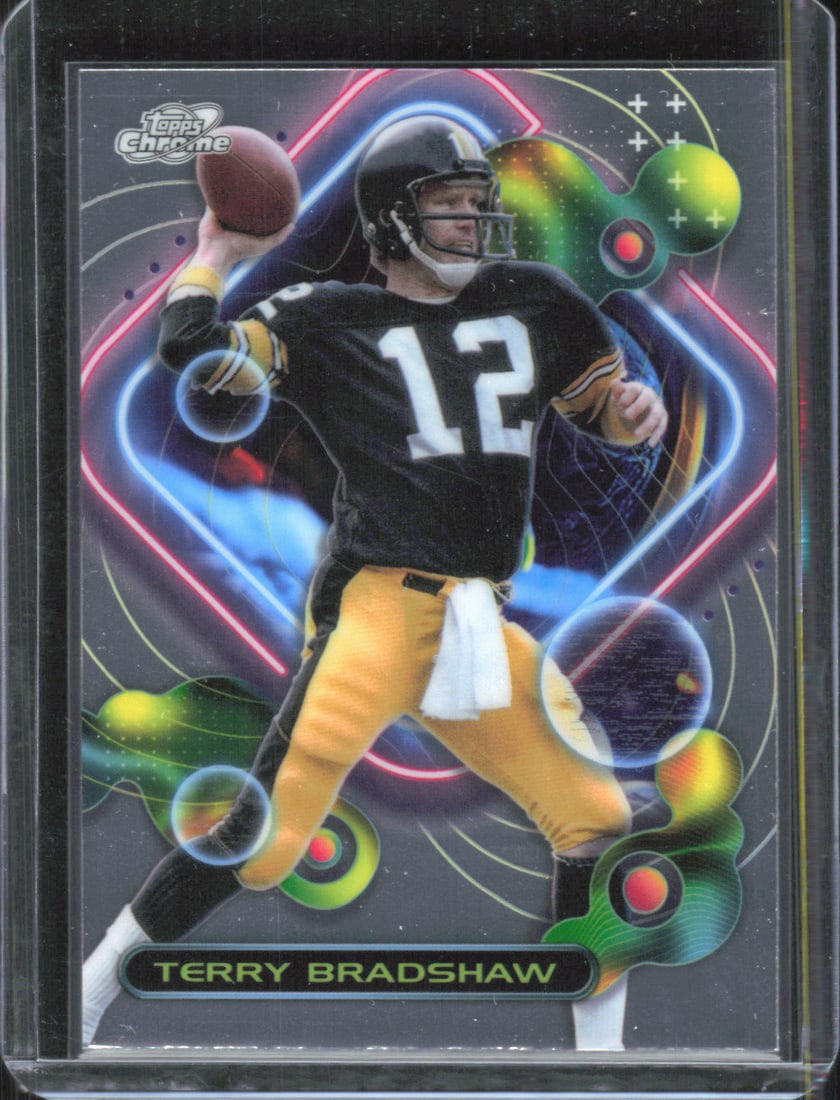 Terry Bradshaw Topps Chrome Cosmic 2023-24 Topps Composite #293 (1 of 2)