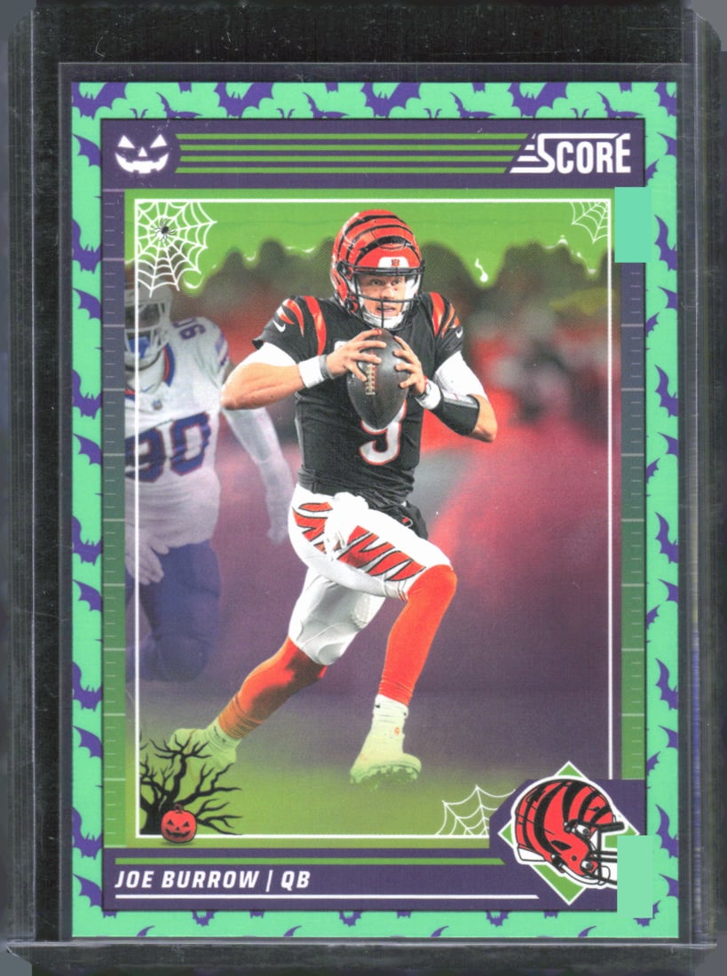 Joe Burrow Green Bats 2024 Panini Score A Treat #55: Joe Burrow Green Bats 2024 Panini Score A Treat #55