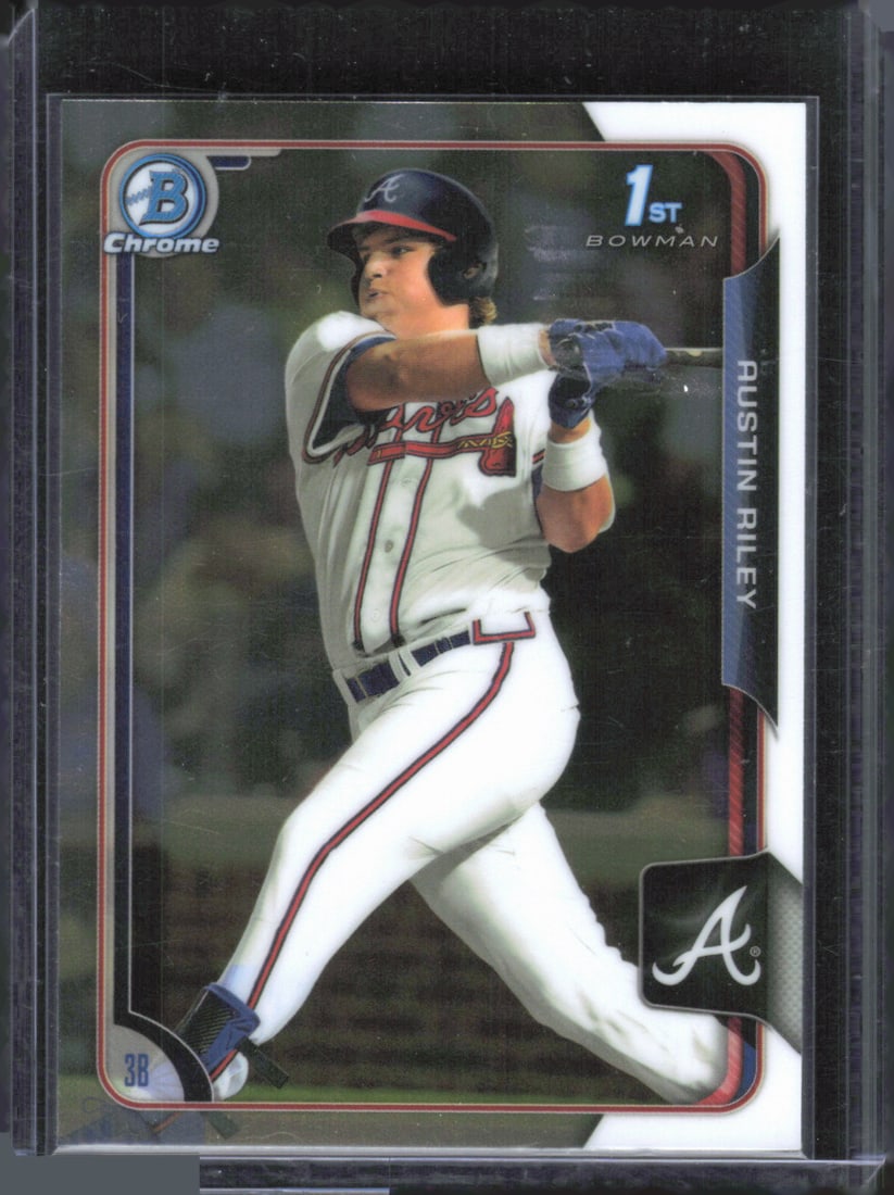 Austin Riley 1st Bowman Chrome 2015 Bowman Chrome #157: Austin Riley 1st Bowman Chrome 2015 Bowman Chrome #157