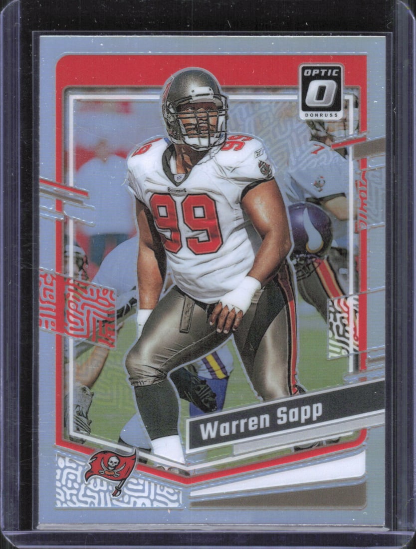 2023 Donruss Optic #187 Warren Sapp Holo: 2023 Donruss Optic #187 Warren Sapp Holo