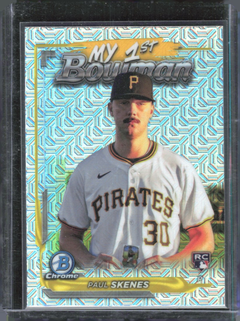 2024 Bowman Chrome #M1B-36 Paul Skenes My 1st Bowman Mojo Refractor RC (1 of 2)