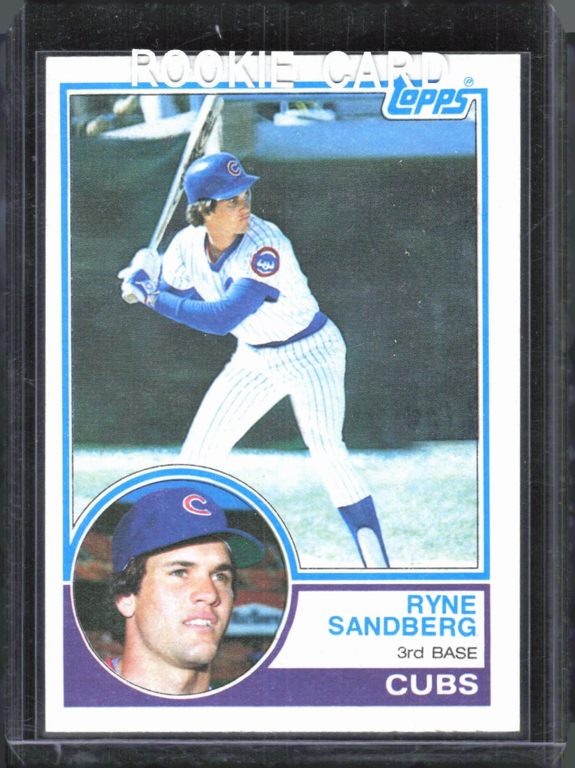 1983 Topps #83 Ryne Sandberg Rookie Card (1 of 2)