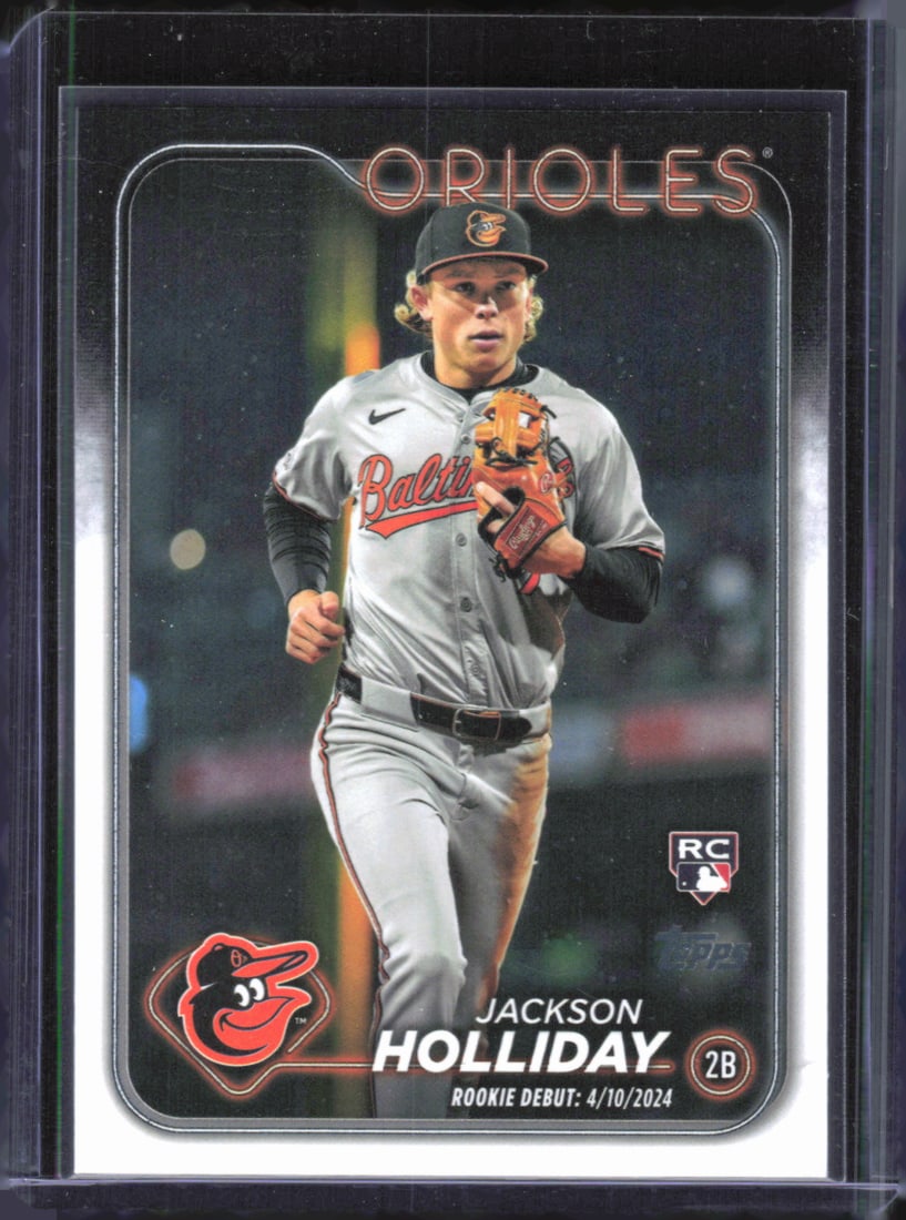 2024 Topps Update #US97 Jackson Holliday Rookie Card: 2024 Topps Update #US97 Jackson Holliday Rookie Card