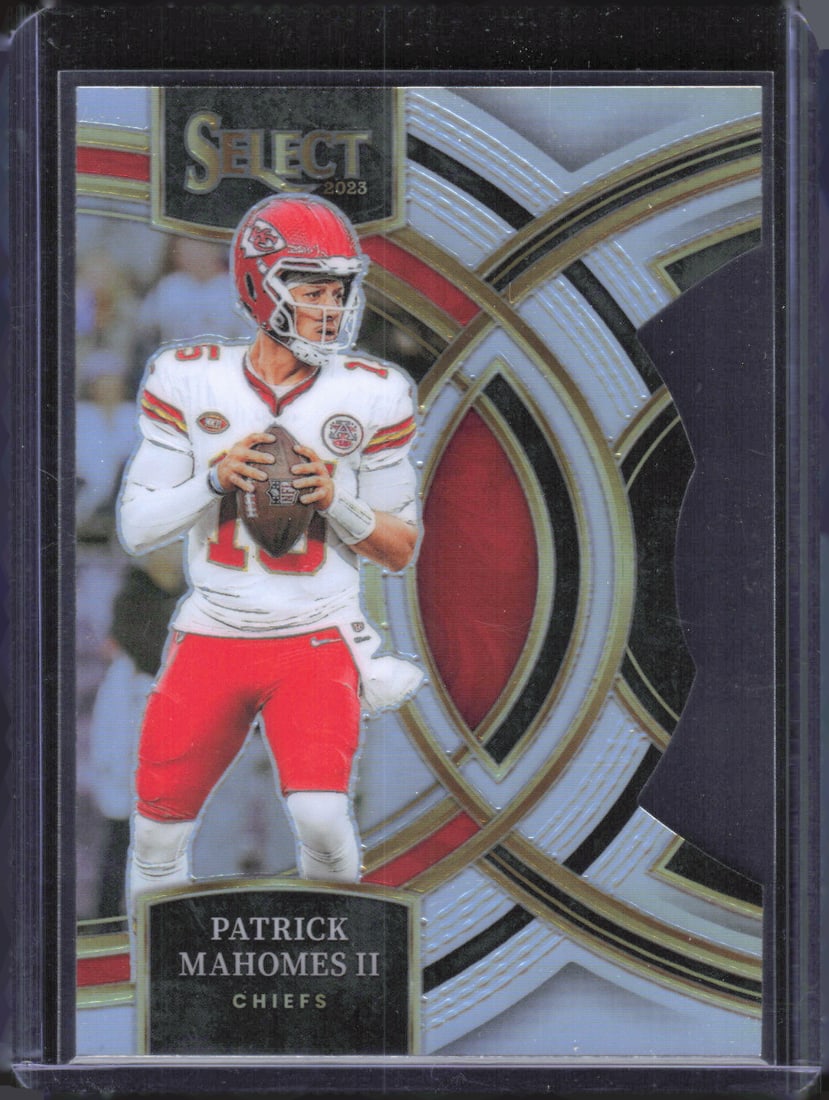 2023 Panini Select #140 Patrick Mahomes II Silver Die Cut Prizm (1 of 2)