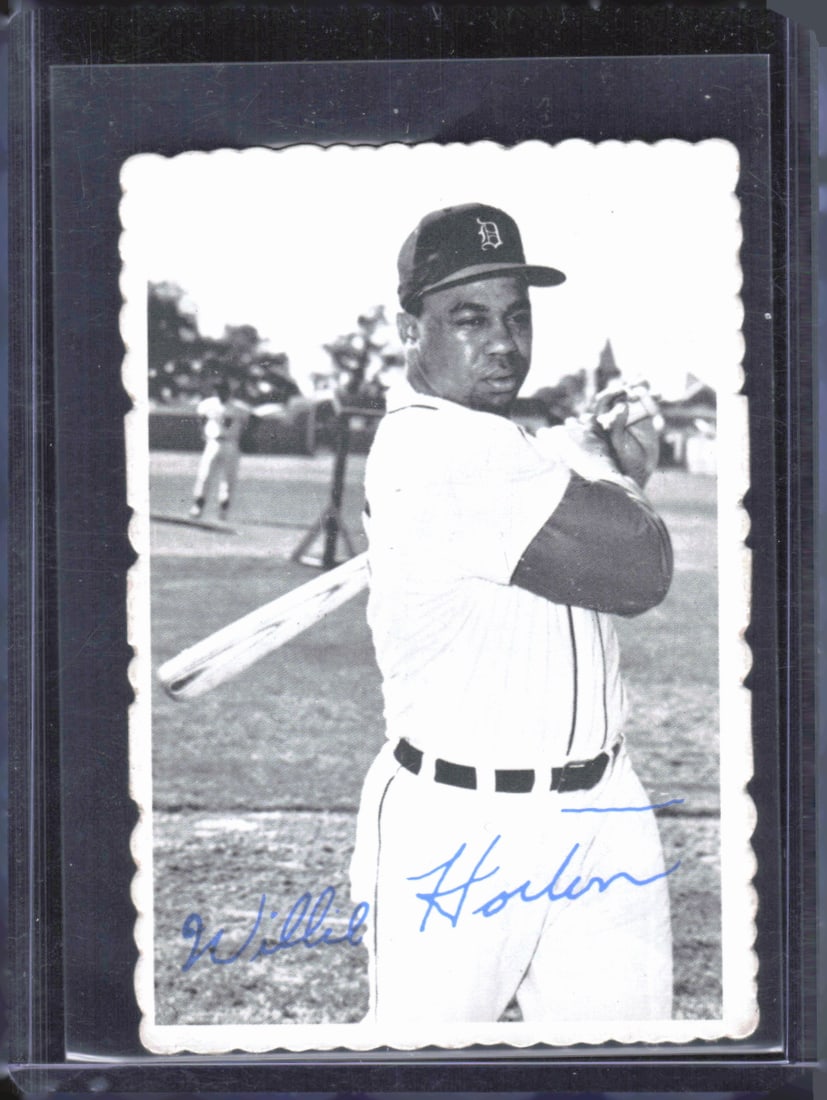 1969 Topps #NNO Willie Horton Pee-Chee - Deckle: 1969 Topps #NNO Willie Horton Pee-Chee - Deckle