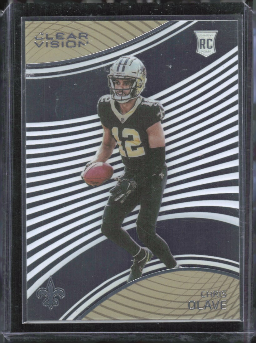 Chris Olave Rookie Card 2022 Panini Chronicles Clear Vision #CVR-5 (1 of 2)