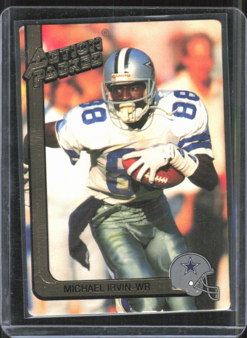 1991 Action Packed #53 Michael Irvin (1 of 2)