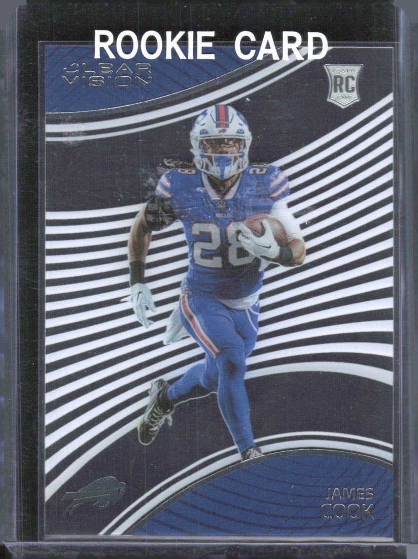 2022 Panini Chronicles #CVR-16 James Cook Clear Vision Rookies (1 of 2)