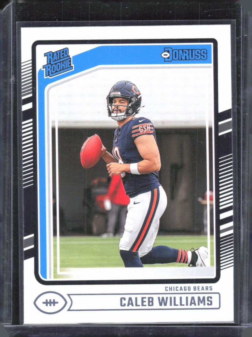 2024 Donruss #327 Caleb Williams Rookie Card: 2024 Donruss #327 Caleb Williams Rookie Card
