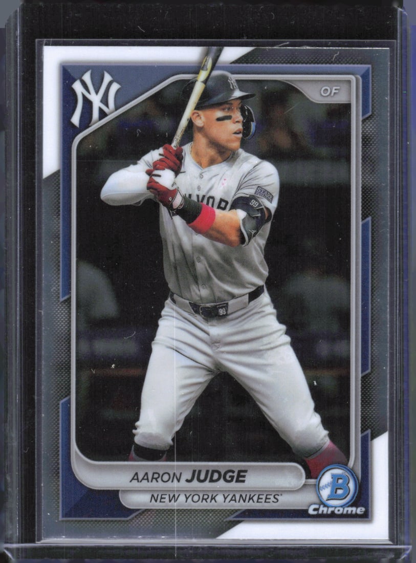 Aaron Judge 2024 Bowman Chrome #80 MVP: Aaron Judge 2024 Bowman Chrome #80 MVP