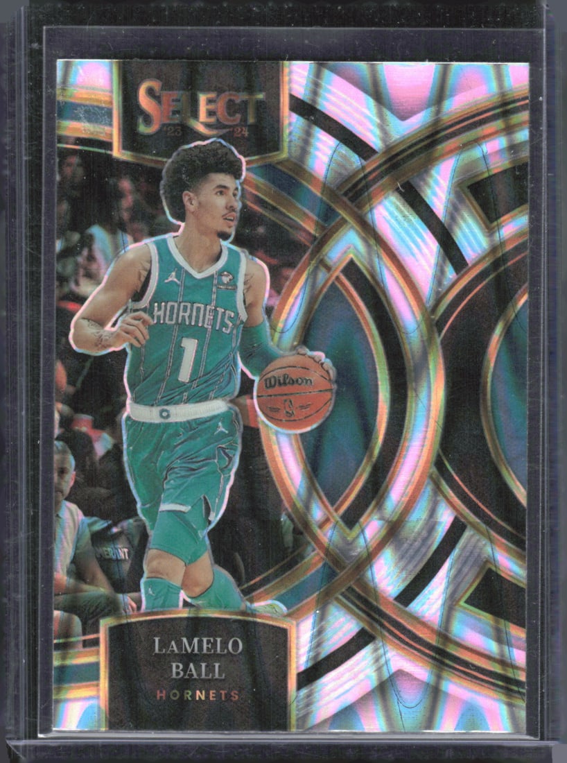 LaMelo Ball Tectonic Prizm Premier Level 2023-24 Panini Select: LaMelo Ball Tectonic Prizm Premier Level 2023-24 Panini Select