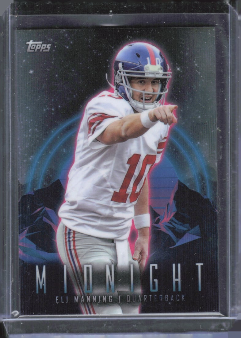 2023 Topps Composite #334 Eli Manning Midnight Refractor (1 of 2)