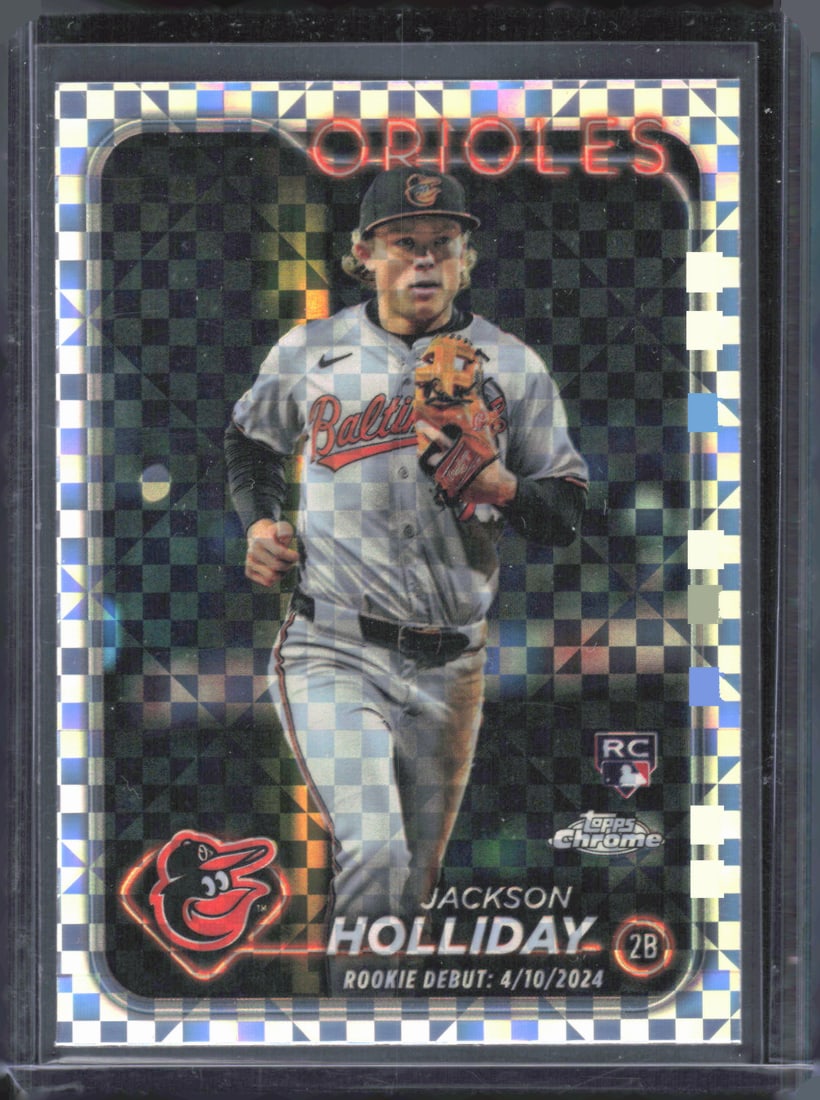 2024 Topps Update #US97 Jackson Holliday X-Fractor: 2024 Topps Update #US97 Jackson Holliday X-Fractor