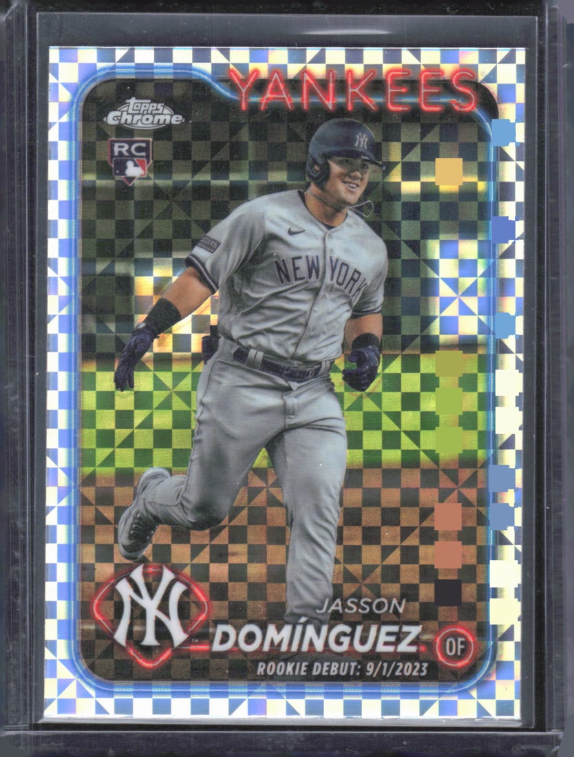 2024 Topps Chrome Update #USC70 Jasson Dom?nguez X-Fractors: 2024 Topps Chrome Update #USC70 Jasson Dom?nguez X-Fractors