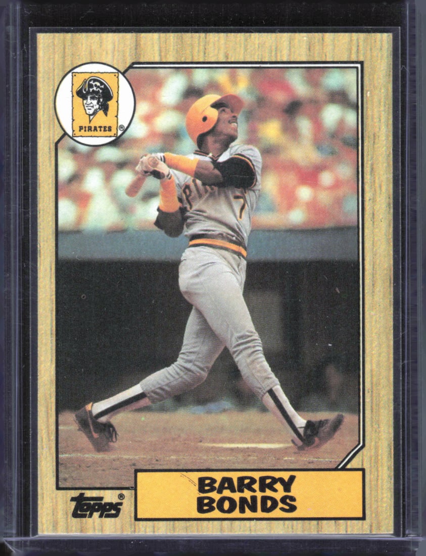 1987 Topps #320 Barry Bonds: 1987 Topps #320 Barry Bonds