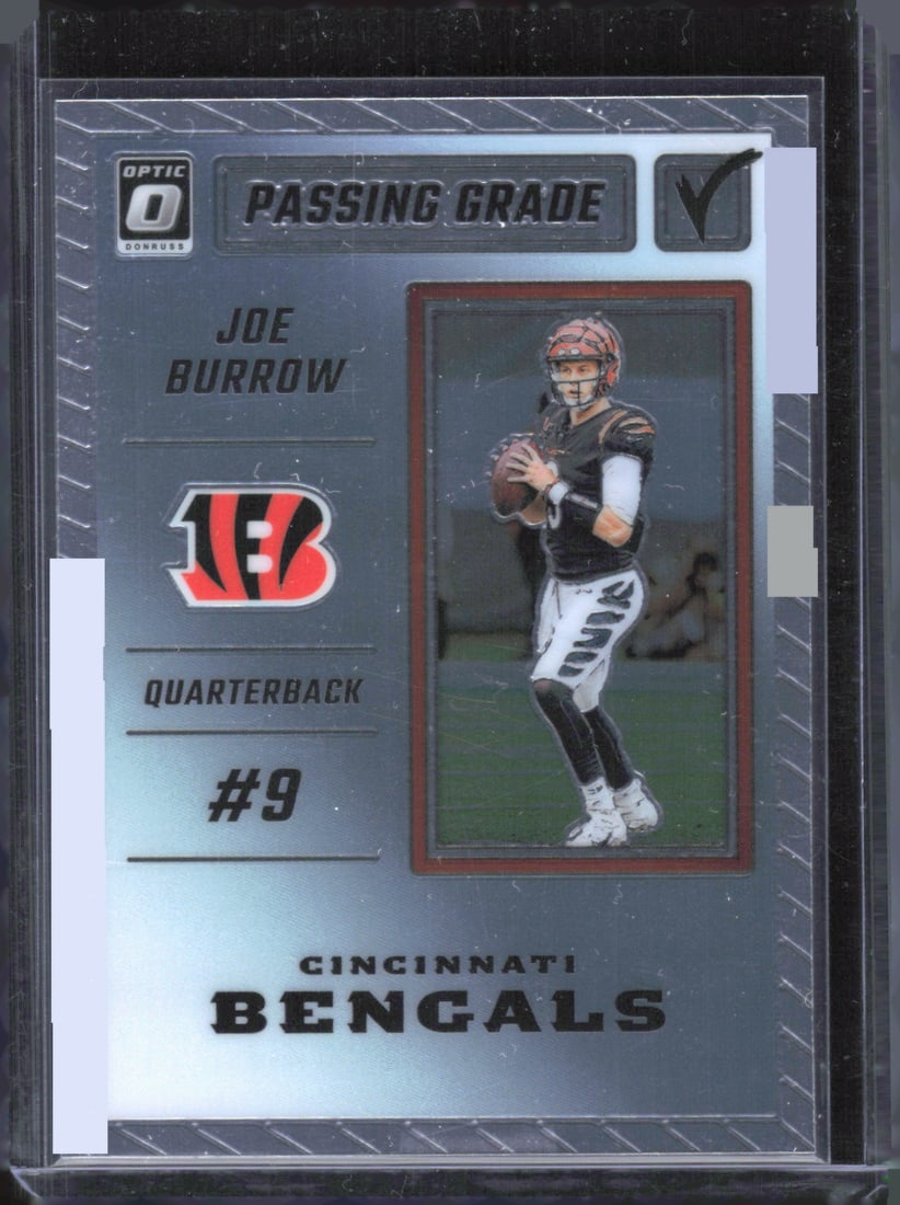 2023 Donruss Optic #PG-JB Joe Burrow Passing Grade: 2023 Donruss Optic #PG-JB Joe Burrow Passing Grade