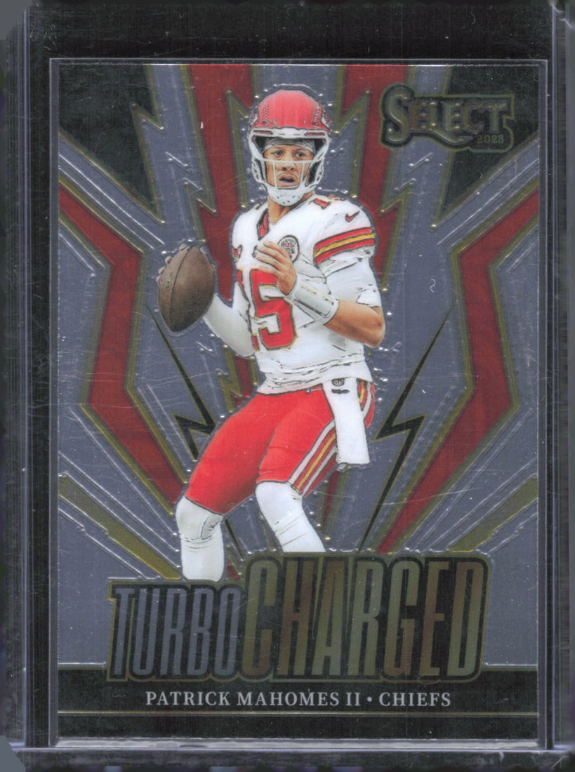 2023 Panini Select #TUR-PMA Patrick Mahomes II Turbocharged (1 of 2)