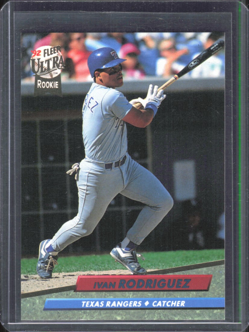 1992 Ultra #139 Ivan Rodriguez Rookie Card (1 of 2)