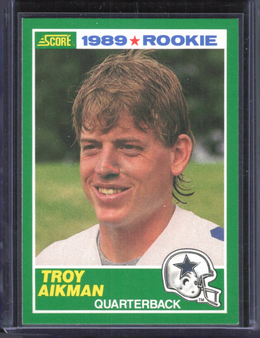 Troy Aikman RC 1989 Score #270 (1 of 2)