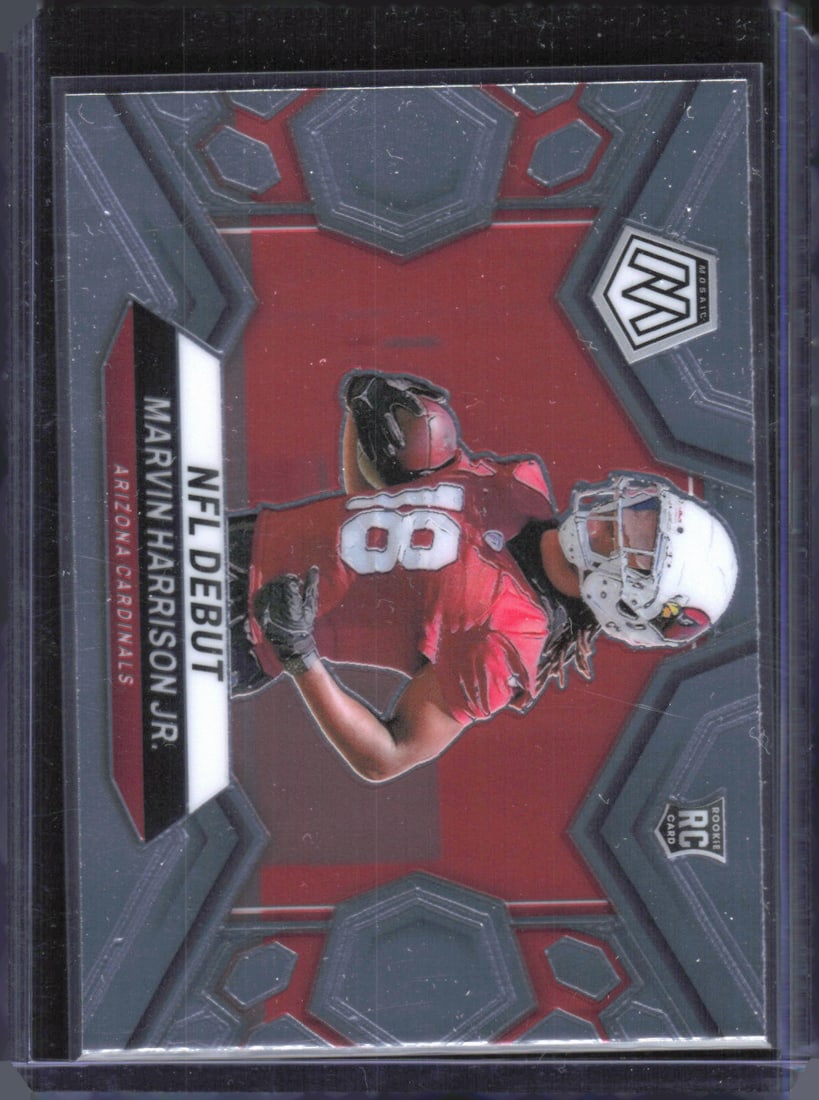 2024 Panini Mosaic #283 Marvin Harrison Jr. NFL Debut RC: 2024 Panini Mosaic #283 Marvin Harrison Jr. NFL Debut RC