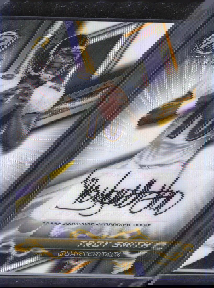 2023 Topps Composite #RA-TS Troy Smith Resurgence Signatures White Surge #/125 (1 of 2)