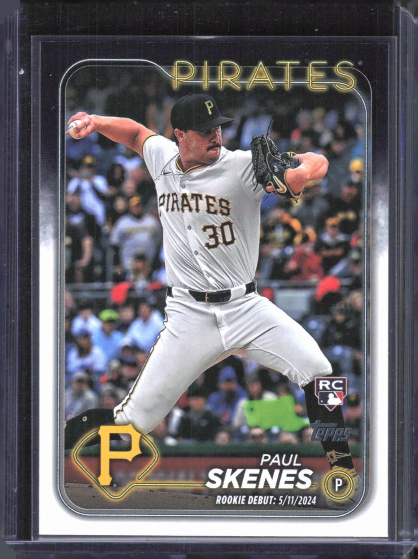 2024 Topps Update Series #US288 Paul Skenes RC: 2024 Topps Update Series #US288 Paul Skenes RC
