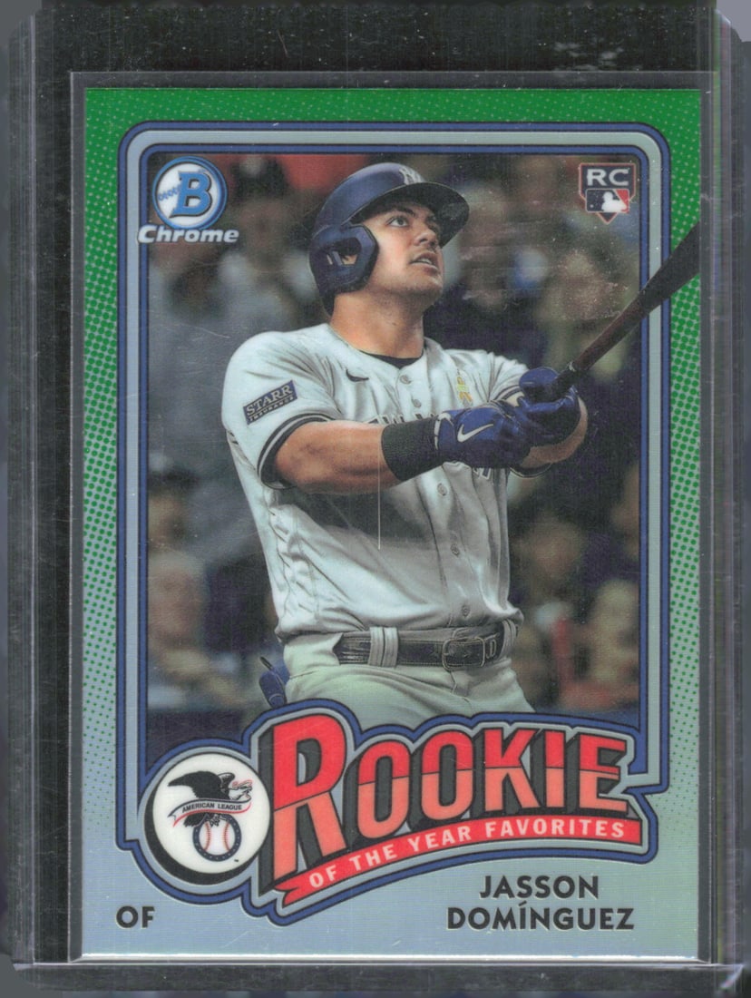 2024 Bowman #ROY-6 Jasson Dominguez Rookie of the Year Favorites: 2024 Bowman #ROY-6 Jasson Dominguez Rookie of the Year Favorites