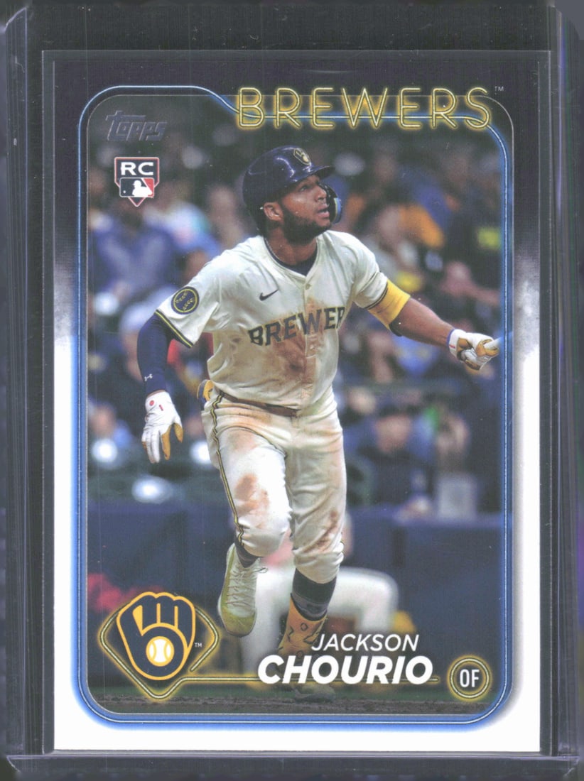 2024 Topps Update #US240 Jackson Chourio RC: 2024 Topps Update #US240 Jackson Chourio RC