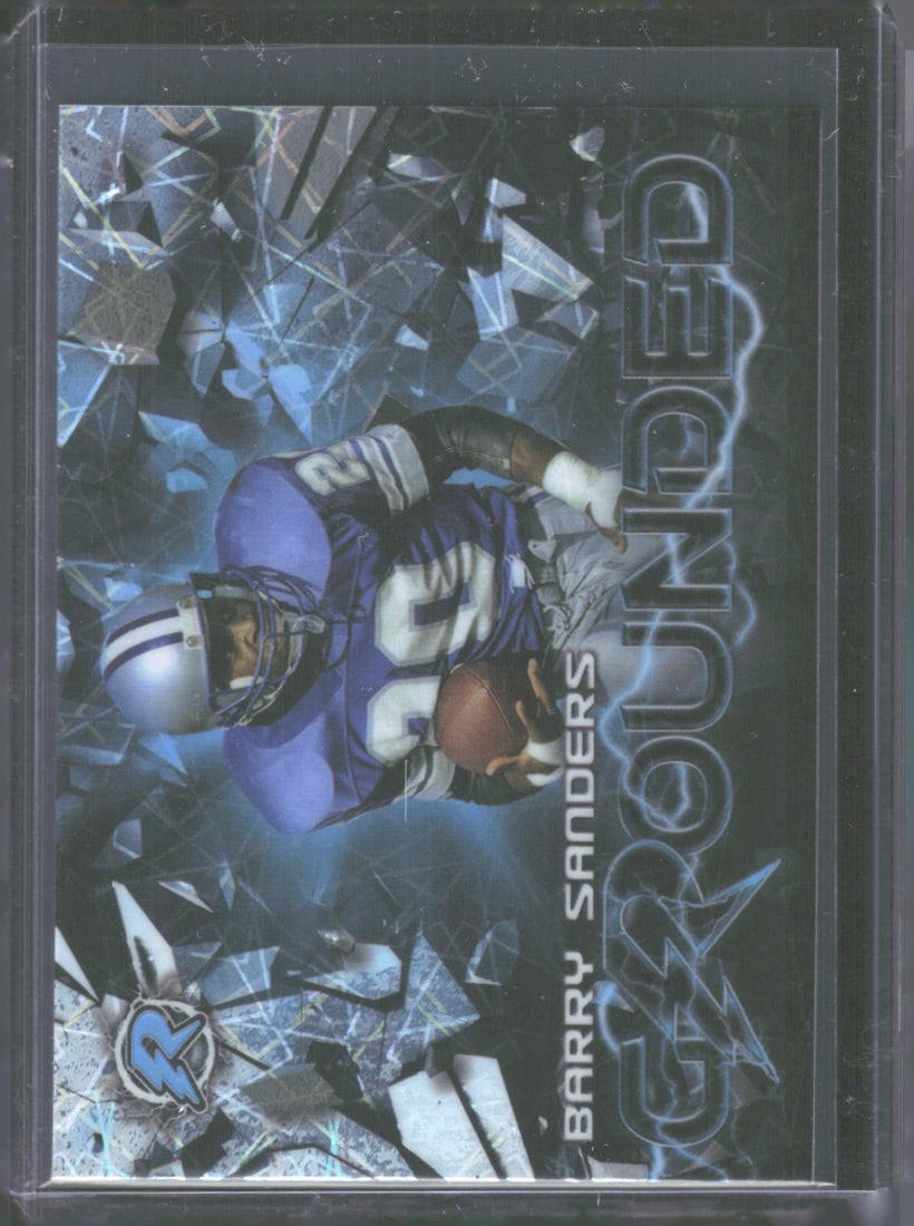 2023 Topps Composite #RG-6 Barry Sanders Resurgence Grounded Laser Refractor: 2023 Topps Composite #RG-6 Barry Sanders Resurgence Grounded Laser Refractor