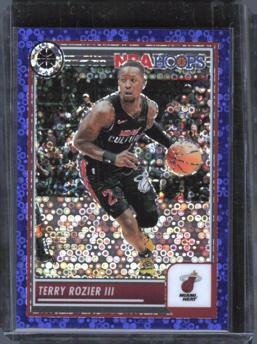 Terry Rozier Blue Disco Prizm /99 2023-24 Panini Premium Stock #150 (1 of 2)