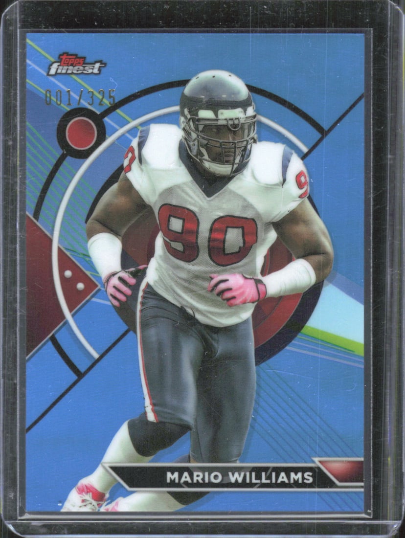 Mario Williams Topps Finest Blue /325 2023 Topps Composite #193: Mario Williams Topps Finest Blue /325 2023 Topps Composite #193