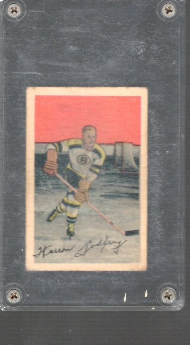 Warren Godfrey 1952 Parkhurst #85: Warren Godfrey 1952 Parkhurst #85