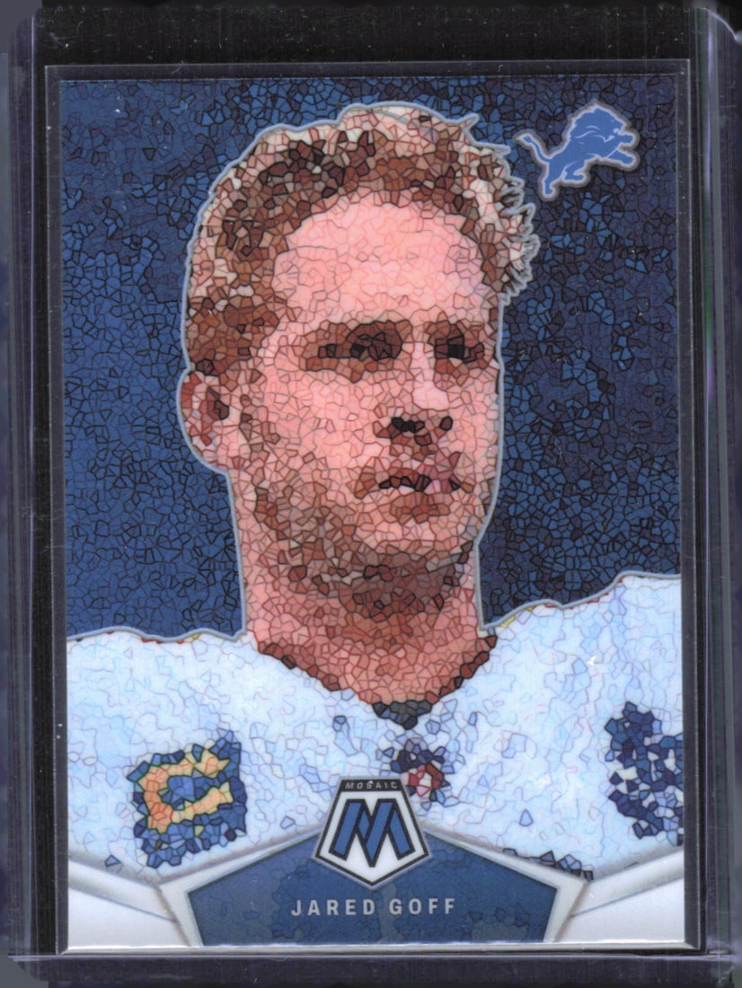 Jared Goff Micro Mosaic SSP Case Hit 2024 Panini Mosaic #MM-JGF (1 of 2)